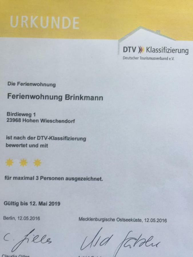 Brinkmann * Hohen Wieschendorf